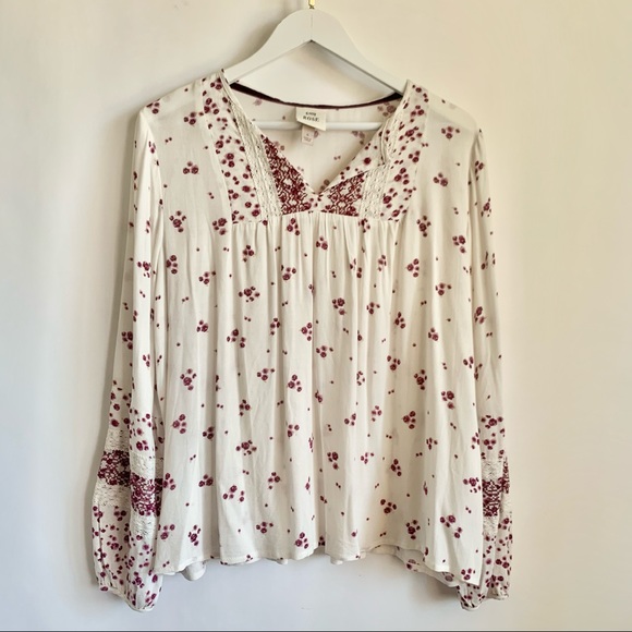 Knox Rose Tops - Knox Rose Peasant Boho Blouse